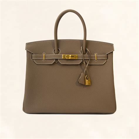 hermes birkin bag etoupe 35